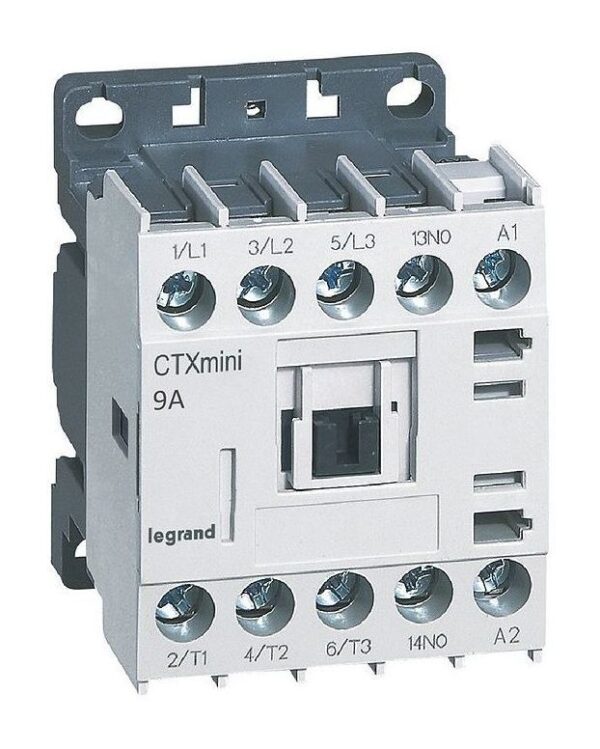 Контактор CTX3 мини 3P 9A 1НЗ 230В