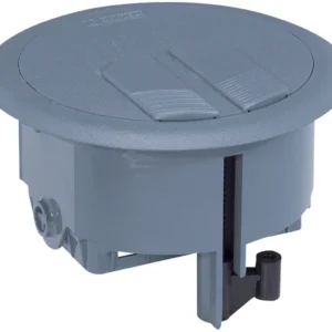 Напольная коробка - IP 20 - RAL 7031 - 3 модуля